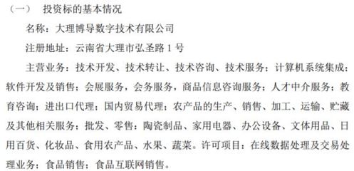 博導股份戰略布局數字技術領域，擬投資500萬設立全資子公司大理博導數字技術